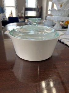 Vintage Corning Ware Buffet Server B-1 ¾ 1 ¾ Quart Casserole Dish w/Pyrex Lid - Picture 1 of 9