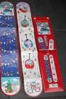 Pack of 2 - Set Of 2 Jumbo Christmas Card Hangers - Holders Decoration Accessory