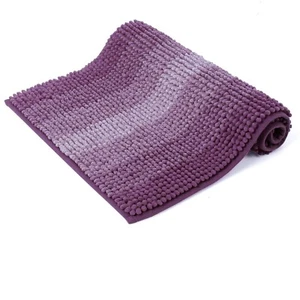 Mikrofaser Maschinenwaschbare Badematte Lila 40 X 60 cm - Bild 1 von 3