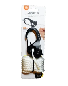 Nite Ize CamJam XT Aluminum Rope Tightener with 10FT Rope - NCJLA-02-R3 - Picture 1 of 3
