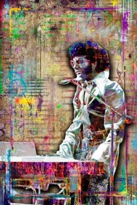 SLY STONE  13x19in  Poster,  SLY AND THE FAMILY STONE  Pop Art Free Shipping US - Picture 1 of 7