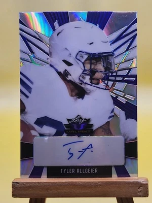 2022 Leaf Valiant TYLER ALLGEIER Auto #/15 Atlanta Falcons  #PA-TA1  - Image 1 of 2