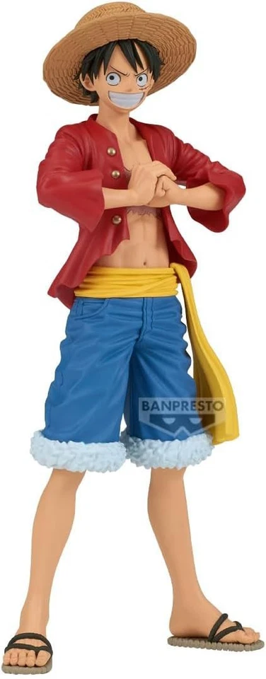BANPRESTO ONE PIECE Figura Monkey Luffy 19cm Serie GRANDLINE SPECIAL Originale - Immagine 1 di 4