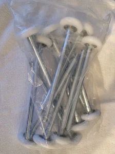 12er Pack 2" Nylon Garagentor Rollen mit 7" Vorbau - 11 Kugellager - Bild 1 von 5