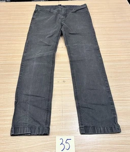 PrAna Pants Men 33x30 (Tag 33x32) Canvas Straight Canvas Slim Fit Work Outdoor - Picture 1 of 8