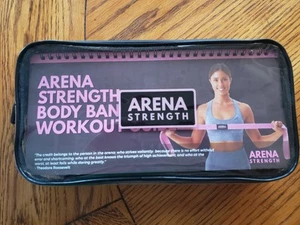 (Multi-Set) Arena Strength Long Fabric Resistance Bands Full Body Gym Exercise - Picture 1 of 3