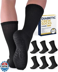 Pembrook 6 Paar Diabetikersocken mit Greiflingen für Damen und Herren - 12 Farben N - Bild 1 von 5