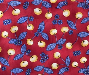 Cherry Jubilee von Mary Lou Weidman für Benartex Baumwollstoff 1 Yard x 45" breit - Bild 1 von 4