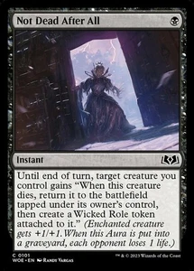 Not Dead After All - Wilds of Eldraine #0101 MTG Magic The Gathering - Picture 1 of 1