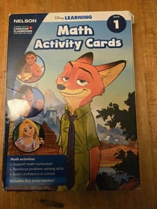 Disney Learning Nelson Math Activity Cards - Picture 1 of 1