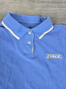 Yale Shirt Damen mittelblau Ausrüstung für Sport Polo fällt klein aus - Bild 1 von 12