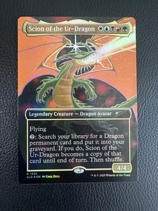 MTG - Scion Of The Ur-Dragon *Rainbow Foil* Secret Lair: Devastation Dragons - Picture 1 of 3