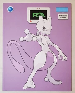 2025 PSA Magazine April Issue #13 Pokémon Mewtwo Purple Base Cover Variant - Picture 1 of 5