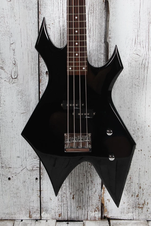 Bajo eléctrico de 4 cuerdas BC Rich Warlock con estuche rígido Foto 1 de 4