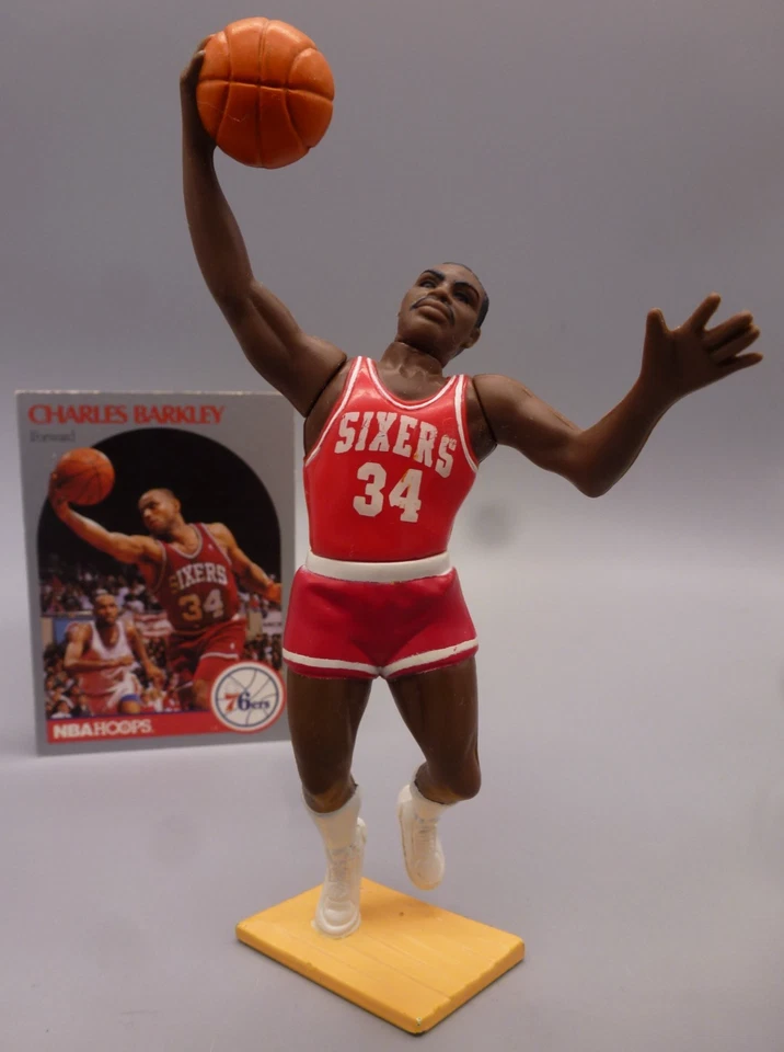 Figura suelta de alineación inicial 1988 Charles Barkley Philadelphia 76ers Foto 1 de 4