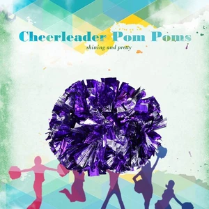 Cheerleader Aerobics Pom Poms Pompoms For Dance Party School Sports Competiti UK - Picture 1 of 9