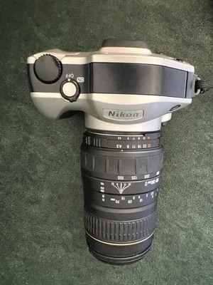 Nikon Pronea S Rangefinder Film Camera w/Quantaray 100-300mm f/4.5-6.7 LDO Lens - Image 1 of 4