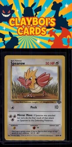 Spearow Jungle Pokémon 62/64 Vintage Common Lightly played - Picture 1 of 2