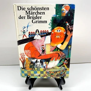VTG German Children's Book Die Schönsten Märchen der Brüder Grimm Herbert Lentz - Imagen 1 de 24