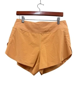 Athleta Run With It Shorts 3.5" Medium Orange - Picture 1 of 6