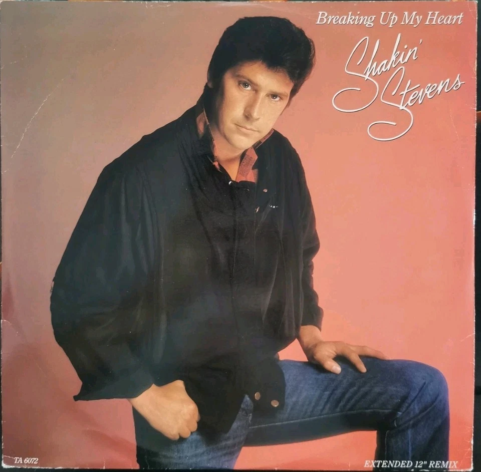 Vinyl 12" Shakin' Stevens - Breaking Up My Heart VG+ TA6072 UK Pop Rock - Image 1 of 4