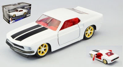 MODELLINO AUTO STATICO JADA TOYS ROMAN'S FORD MUSTANG FAST FURIOUS BIANCO 1:32 - Immagine 1 di 4
