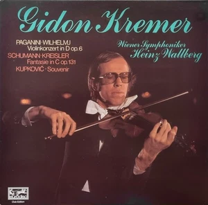Gidon Kremer, Wallberg: Violin Recital- Paganini, Kreisler, Schumann/ Eurodisc - Picture 1 of 3