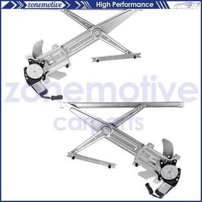 For Chevy Colorado GMC Canyon Front Left Right Power Window Regulator With Motor - Image 1 of 4