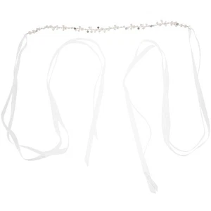 Pearl Belt Bride Bridesmaid Ribbon for Women Dress Sash Waist Belts Wedding - Picture 1 of 12