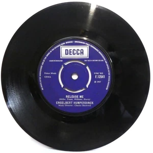 Engelbert Humperdinck – Release Me,   Vinyl 7" Single UK 1967 Pop Ballad - Picture 1 of 3