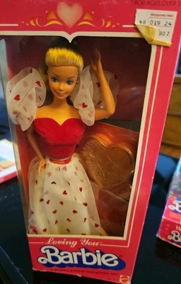 Muñeca Barbie Loving You Sweetheart 1983 No. 7072 Nuevo Foto 1 de 4