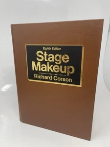 Stage Makeup by Richard Corson (1990, Hardcover) Book MUA Vintage - Picture 1 of 10