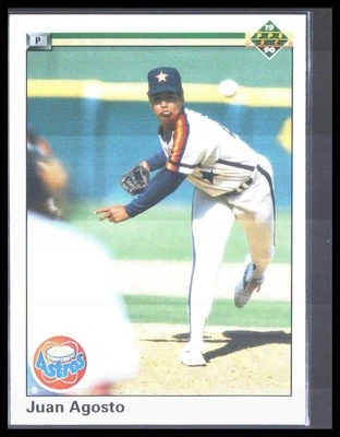 1990 Upper Deck #450 Juan Agosto - Image 1 of 2