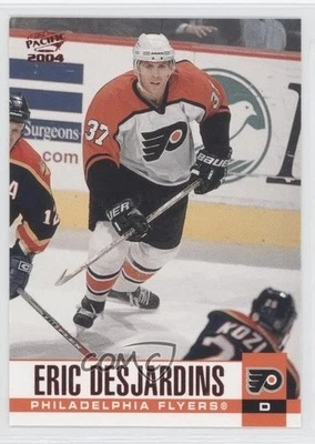 2003-04 Pacific Red Eric Desjardins #249 - Image 1 of 2
