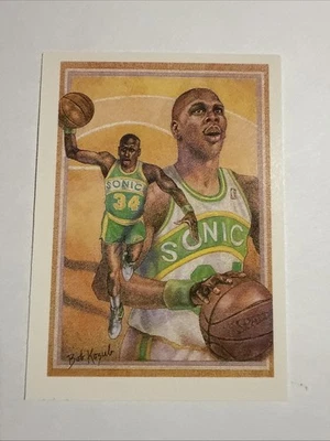 Aros Xavier McDaniel #379 Seattle SuperSonics 1990-91 Foto 1 de 2