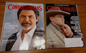 Cowboys & Indians May-June, Nov-Dec 2023 Killers of Moon Flower Lou Diamond Phil - Picture 1 of 11