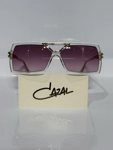 Cazal 8509 003 Retro-Sonnenbrille weiß klar rosa Farbverlauf - Bild 1 von 7