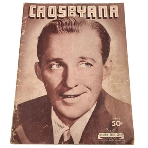 Vintage 1942 CROSBYANA Bing Crosby Songbook Sheet Music 16 Songs Piano Vocals - Picture 1 of 15