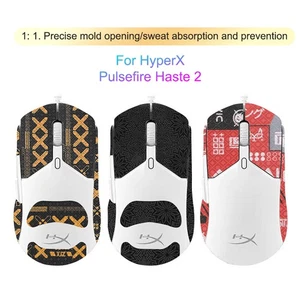 Anti-Slip Gaming Mouse Sticker For HyperX Pulsefire Haste 2 Wired Wireless M _si - Zdjęcie 1 z 28
