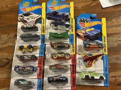 2014 HOT WHEELS TREASURE HUNTS SERIES! COMPLETE SERIES SET OF 15 T-HUNTS! RARE - Image 1 of 4