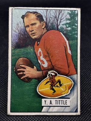 Bowman 1951 - Y.A. Título #32 HOF 49ers Giants Foto 1 de 4