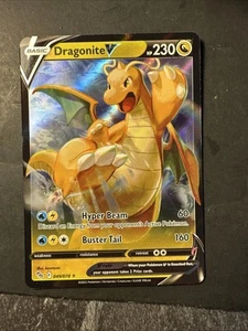 Nintendo Pokémon Go Set 2022 Dragonite V Star 49/78 Holo Olografico Full Art - Foto 1 di 6