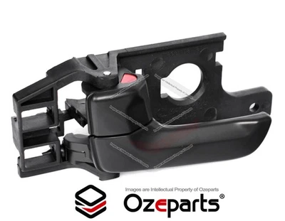 FRONT or REAR LH Left Hand Inner Door Handle (Black) For Kia Sportage KM 05~10 - image 1 of 4
