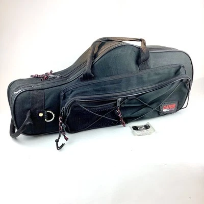 Bolsa de transporte ligera para saxofón alto GATOR Pro cremallera completa negra Foto 1 de 4