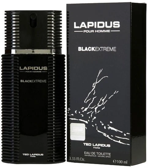 Perfume Ted Lapidus Black Extreme E.D.T Hombres 100 ml / 3,4 FlOz Original Foto 1 de 1
