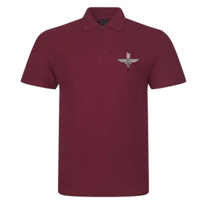 OFFICIAL Parachute Regiment I (1 Para) Polo Shirt Embroidered Logo - Bild 1 von 11
