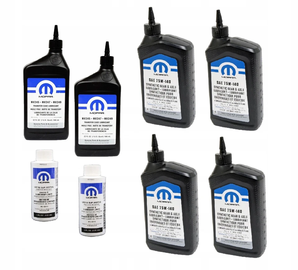 4x MOPAR 75W140 + 2x LSD + 2x MOPAR NV245/NV247/NV249 - Bild 1 von 1