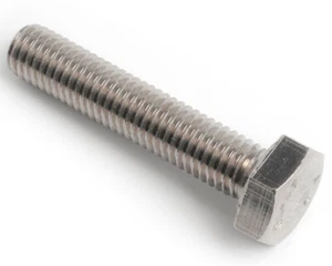 1,1/2"X5/8" UNC A2 Edelstahl Sechskantkopf Madenschraube 10er Pack - Bild 1 von 1