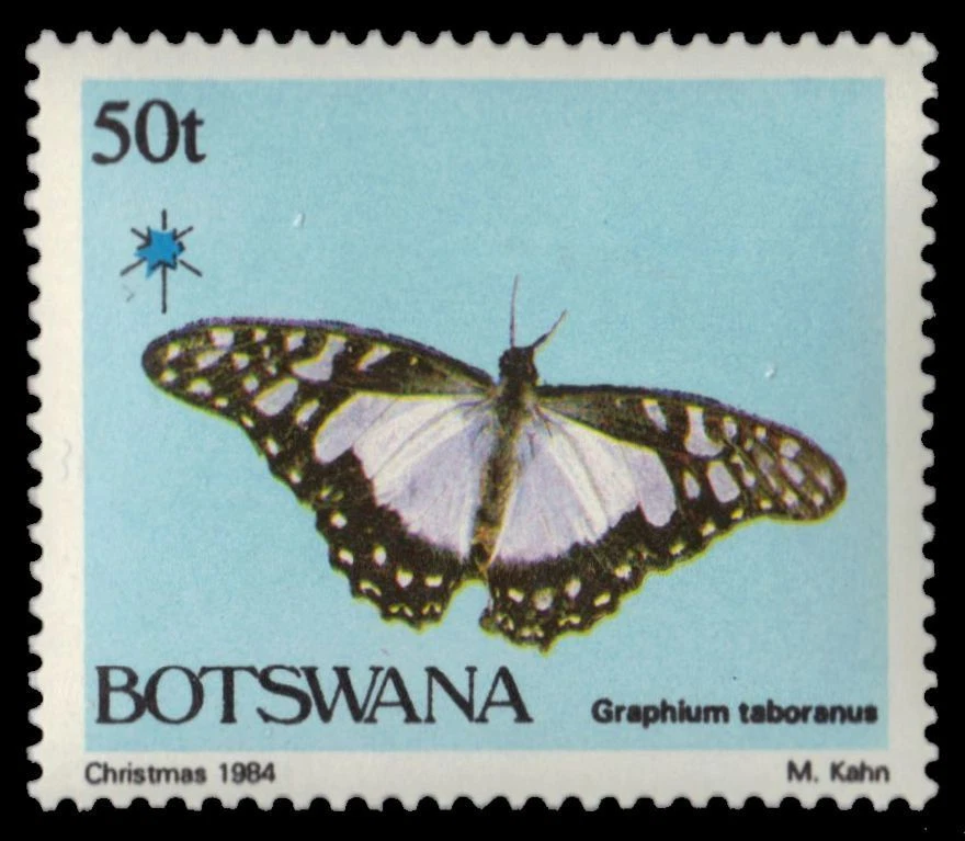 BOTSUANA 358 (SG571) - Mariposa Navidad "Graphium taboranus" (pa11539) Foto 1 de 1