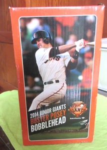 2014 SAN FRANCISCO GIANTS BUSTER POSEY JUNIOR GIANTS CATCHER BOBBLEHEAD WITH BOX - Picture 1 of 6